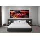 Wallpapers mural sports car in flames Wallpapers mural sports car in flames