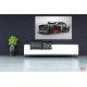 Wallpapers mural black sport car mustang Wallpapers mural black sport car mustang