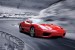 Wall mural black sport car on grey background