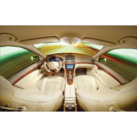 Wall mural leather car interior Wall mural leather car interior