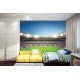 Photo mural scenic stadium and clear blue sky Photo mural scenic stadium and clear blue sky