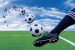 Wallpapers mural football boots and a ball
