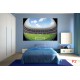 Wallpapers mural spherical football field Wallpapers mural spherical football field