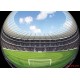 Wallpapers mural spherical football field Wallpapers mural spherical football field