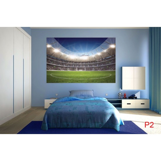 Wallpapers mural stadium at night light