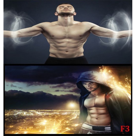Wall murals collage for men's fitness Wall murals collage for men's fitness