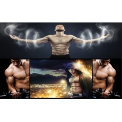 Wall murals collage for men's fitness Wall murals collage for men's fitness