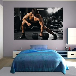Wallpapers mural man at the gym