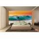 Wall mural water sport