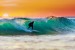 Wall mural water sport
