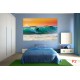 Wall mural water sport