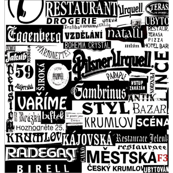 Wall murals Restaurant signs in black and white Wall murals Restaurant signs in black and white