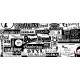 Wall murals Restaurant signs in black and white Wall murals Restaurant signs in black and white
