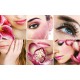 Wall murals fashion collage of beauty salons Wall murals fashion collage of beauty salons