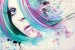 Wall murals art woman artistic model with butterflies