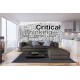 Wall murals wall with different inscription in black Wall murals wall with different inscription in black