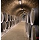 Wall mural wine cellar with wine barrels