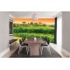 Wall mural vineyards beautiful views of Tuscany Wall mural vineyards beautiful views of Tuscany