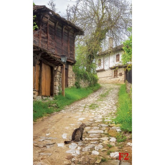 Wall mural old traditional Bulgarian houses