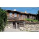 Wall mural old traditional Bulgarian house and street