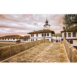 Photo mural wonderful view from the town of Tryavna
