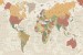 wallpapers color map of the world cut in 2 colors