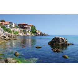 Photo mural view from the coast of nessebar