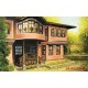 Wall mural painting of an old house in Plovdiv Wall mural painting of an old house in Plovdiv