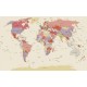 wallpapers political world map beige background