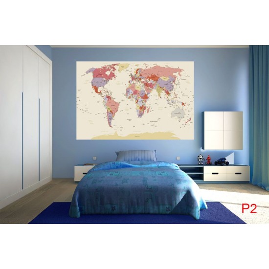 wallpapers political world map beige background