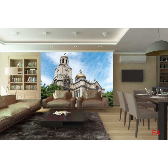 Wallpapers mural the church-Cathedral in Varna Wallpapers mural the church-Cathedral in Varna