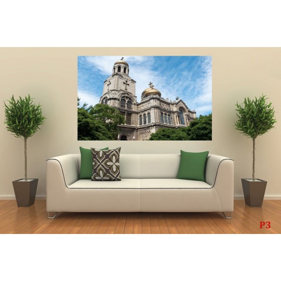 Wallpapers mural the church-Cathedral in Varna Wallpapers mural the church-Cathedral in Varna