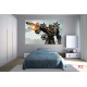 Wallpapers robot in battle position Wallpapers robot in battle position