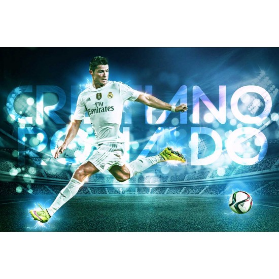 Photo mural with famous football players 3 Photo mural with famous football players 3