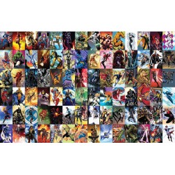 Wallpapers a collage of movie super heroes