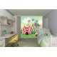 Photo mural Children's circus and clown