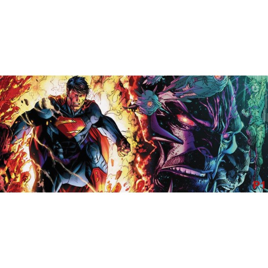 Wallpapers mural children model with Superman