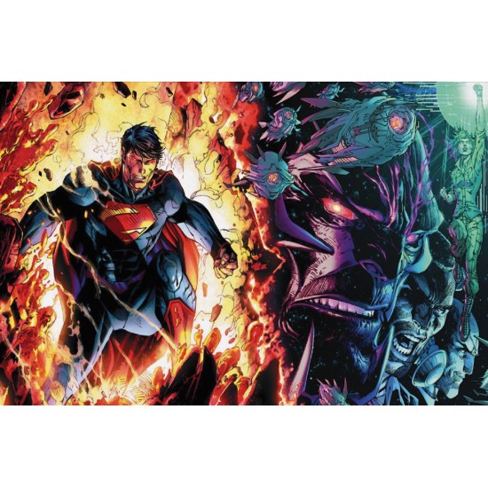 Wallpapers mural children model with Superman