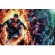 Wallpapers mural children model with Superman