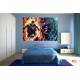 Wallpapers mural children model with Superman