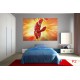 Wallpapers mural children's model with the Flash Wallpapers mural children's model with the Flash