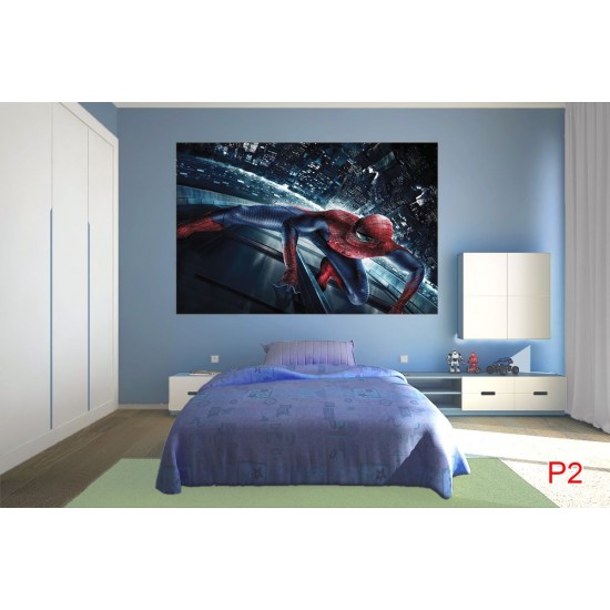 Wallpapers mural children model with Spiderman Wallpapers mural children model with Spiderman