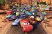 photo wallpaper with all cars from movie cars