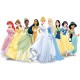 Wallpapers mural children model with Disney's princess Wallpapers mural children model with Disney's princess