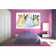 Wallpapers mural children model with Disney's princess Wallpapers mural children model with Disney's princess