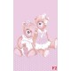 Wallpapers mural Bears painted in 2 colors Wallpapers mural Bears painted in 2 colors