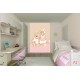 Wallpapers mural Bears painted in 2 colors Wallpapers mural Bears painted in 2 colors