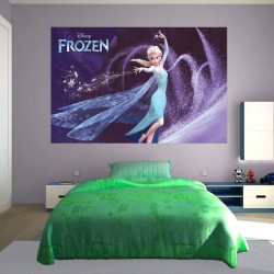 Wallpapers mural princess Elsa from the Frozen kingdom