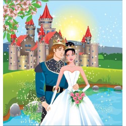 Wallpapers mural princess and a castle