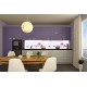 Wall murals for a kitchen lined white orchids with pink Wall murals for a kitchen lined white orchids with pink